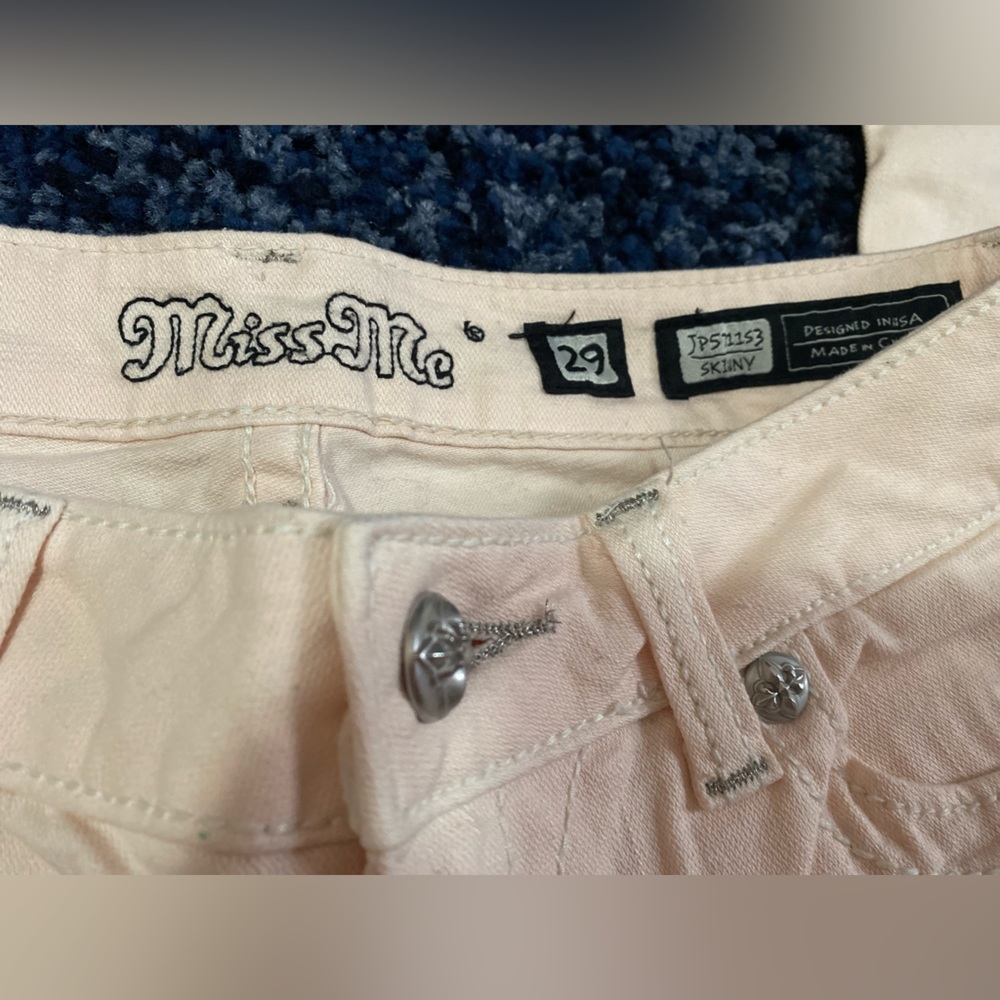 Light pink Miss Me Jeans sz 29